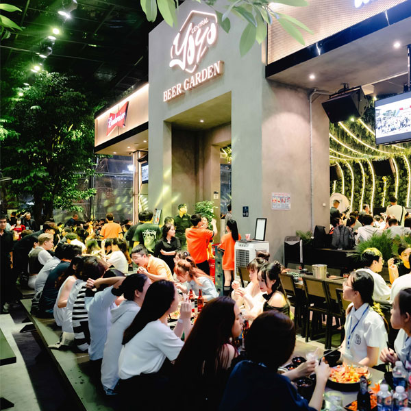 Thương hiệu YOYO Beer Garden một điểm sáng ngành Nightlife