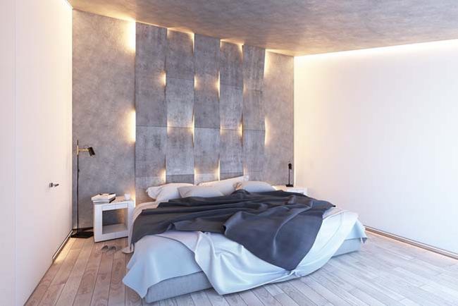 Mẫu thiết kế phòng ngủ theo phong cách Châu Âu.  2
