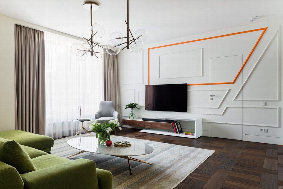 Thiết kế phòng khách đẹp phù hợp cho các căn hộ chung cư 8
