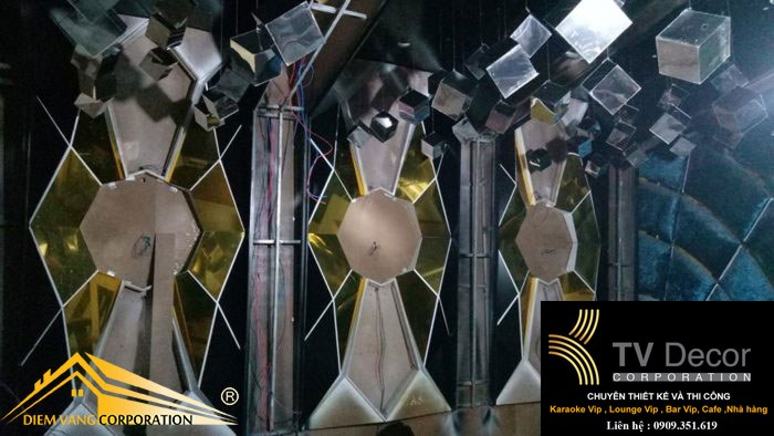 Thiết kế thi công phòng karaoke phòng Vip 3