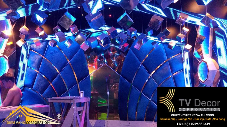 Thiết kế thi công phòng karaoke phòng Vip 5
