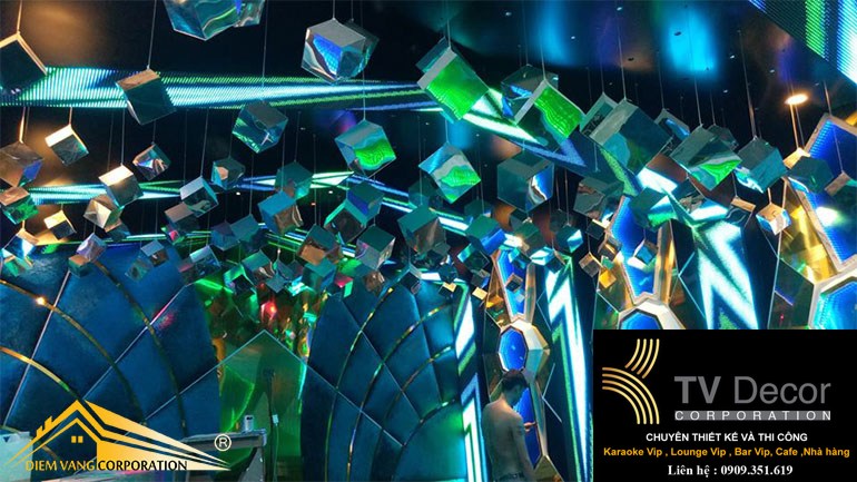 Thiết kế thi công phòng karaoke phòng Vip 6