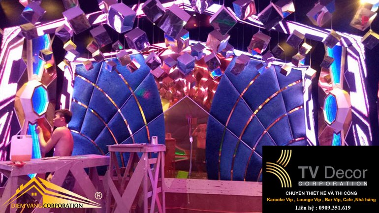 Thiết kế thi công phòng karaoke phòng Vip 67