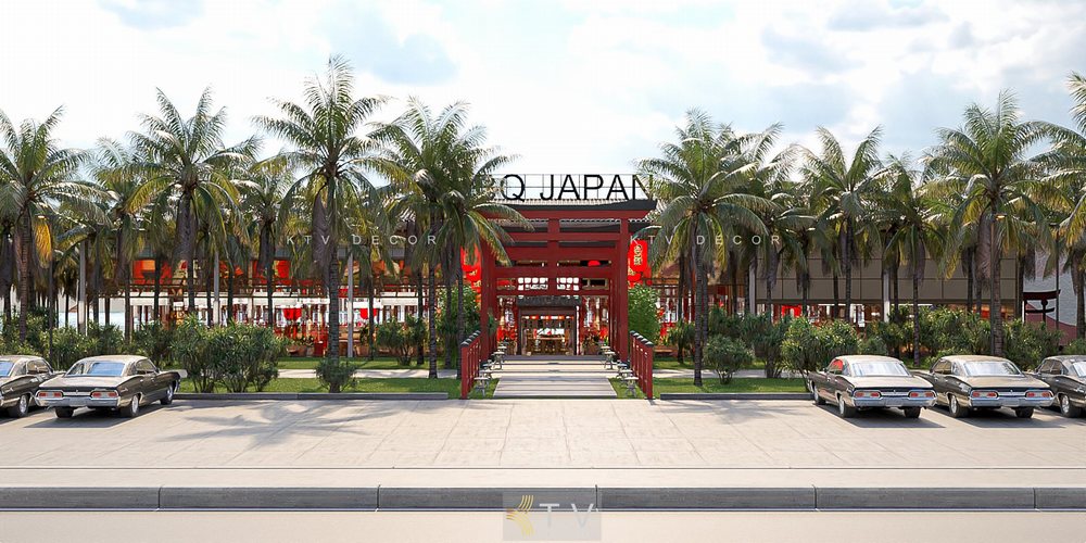 Báo giá mô hình nhà hàng JAPAN BBQ-Thiết kế thi công và dự án 4