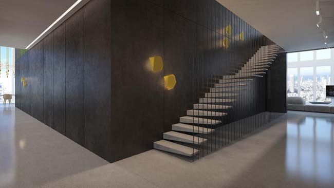 Tham quan thiết kế Penthouse 3 tầng sang trọng với thiết kế ngập tràn ánh sáng 5