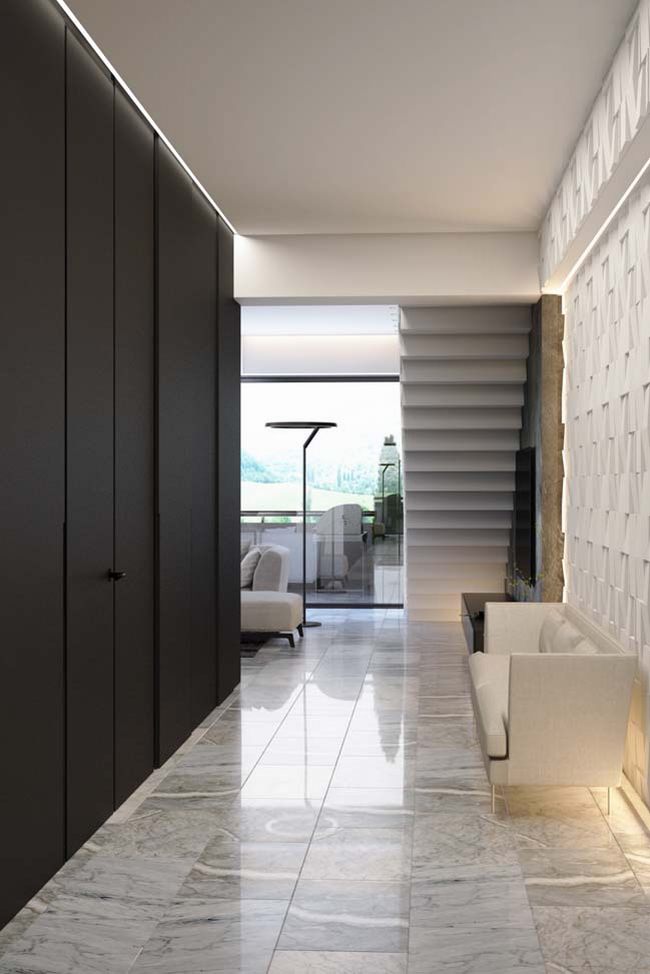 Ý tưởng thiết kế căn hộ duplex penthouse với thiết kế hiện đại sang trọng 6