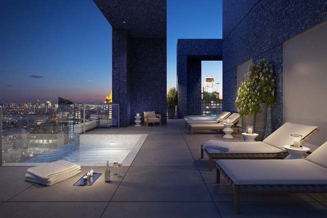 Ý tưởng thiết kế căn hộ penthouse với thiết kế hiện đại sang trọng 6