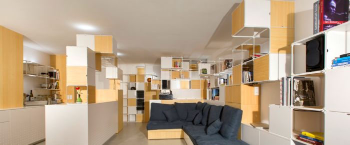 Ý tưởng thiết kế nội thất căn hộ mới lạ sáng tạo 1