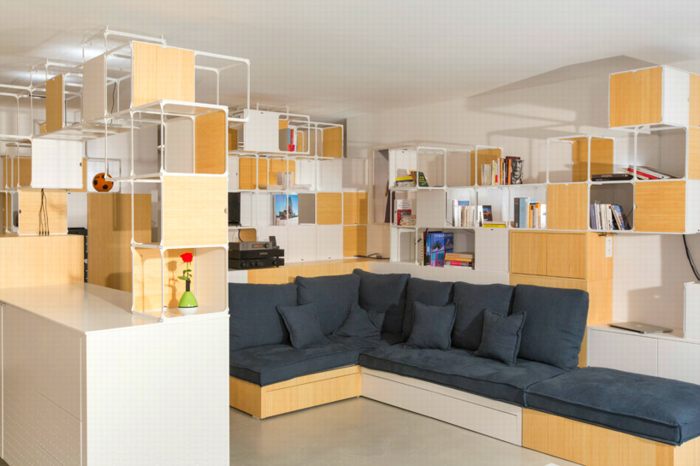 Ý tưởng thiết kế nội thất căn hộ mới lạ sáng tạo 2