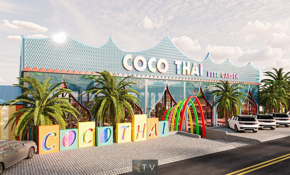 Thiết kế nhà hàng COCO THAI Beer Garden  14