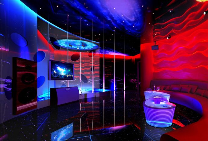 thiết kế phòng karaoke ấn tượng