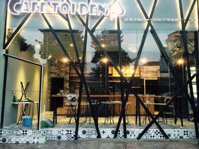 Thiết kế quán cafe nhỏ đẹp 1
