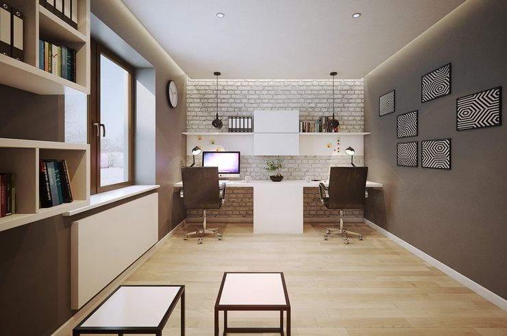 Thiết kế nội thất căn hộ nhà phố hiện đại với tông màu trung tính 2