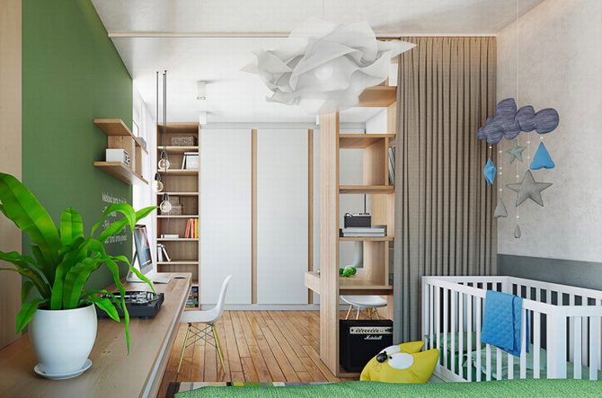 Giải pháp mở rộng không gian nội thất hiện đại cho căn nhà 80 m2 7