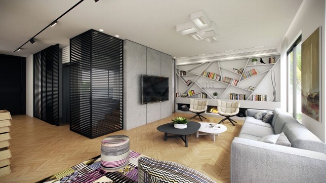 Ý tưởng thiết kế nội thất căn hộ ấn tượng,đơn giản,sang trọng