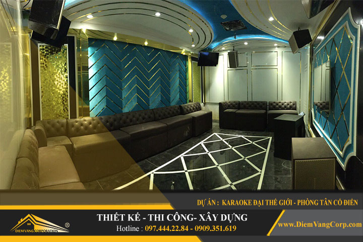 Thi công karaoke tân cổ điển 3