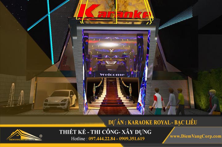 Dự án karaoke Royal Bạc Liêu 2017,xây dựng karaoke 4