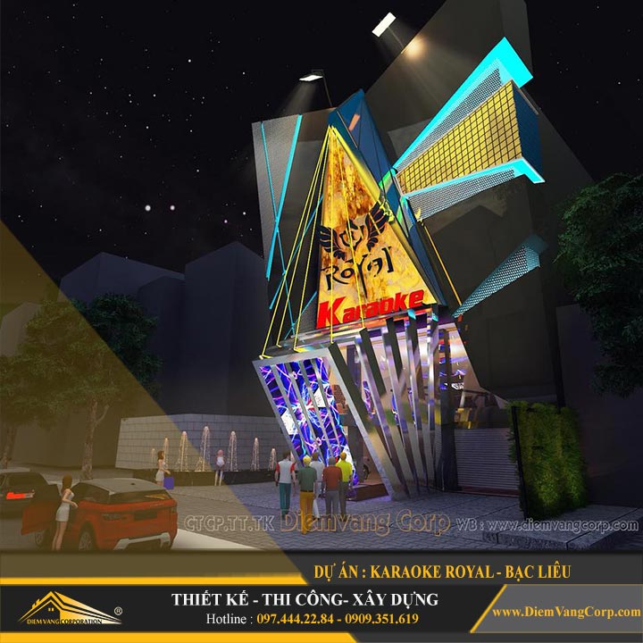 Dự án karaoke Royal Bạc Liêu 2017,xây dựng karaoke 5
