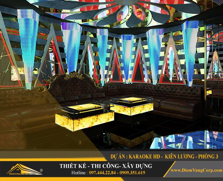 Thi công karaoke HD miền Tây 1