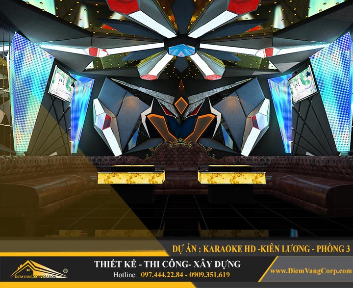 Thi công phòng karaoke