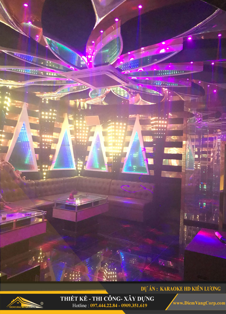 Thi công phòng karaoke HD miền Tây 1 HD KTV 2