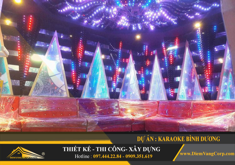Thi công karaoke mini BAR 8