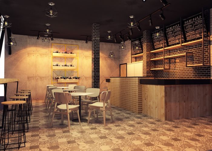 Thiết kế thi công quán cafe trọn gói tại Bình Dương 2