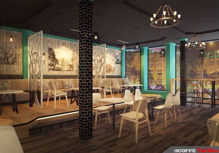 Thiết kế thi công quán cafe trọn gói tại Bình Dương 7