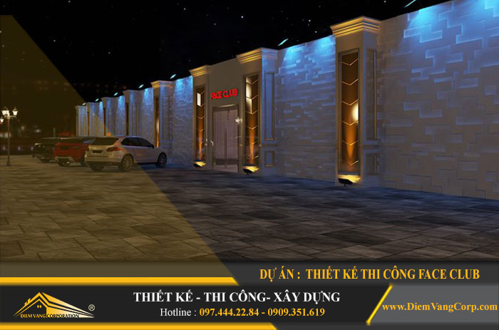 báo giá thiết kế thi công bar club 1