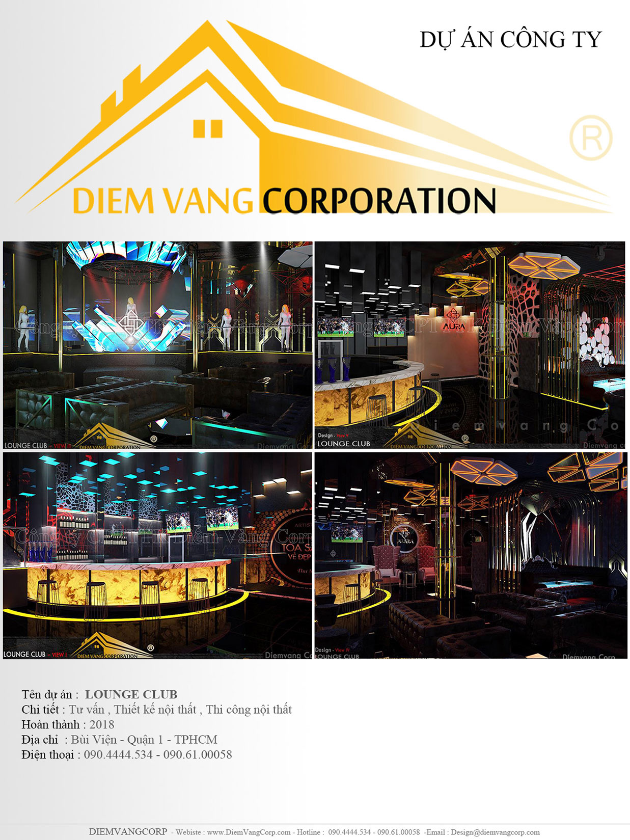 dự án lounge quận 1 tphcm