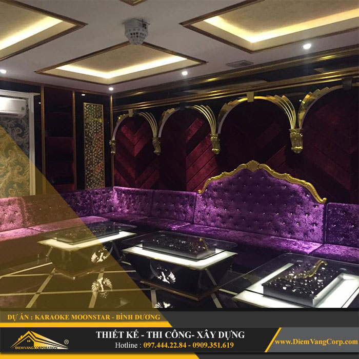 thiet ke phong karaoke vip