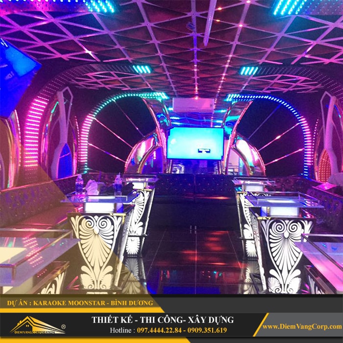 Thiết kế sảnh karaoke chuyên nghiệp