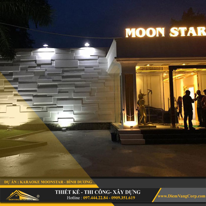 thiet ke phong karaoke mini bar