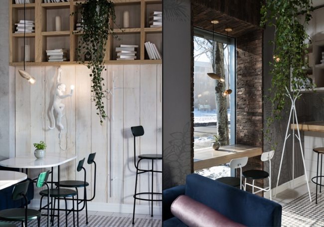 Nhà hàng thiết kế không gian đẹp tươi sáng như khu vườn xanh 10