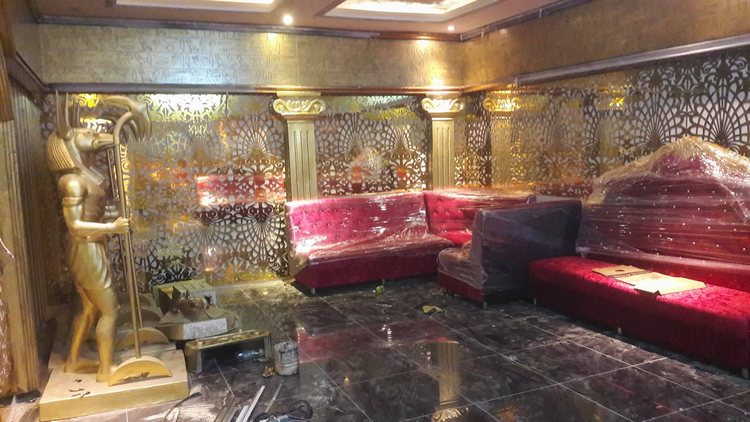 sofa đẹp , thi công trang trí phòng karaoke