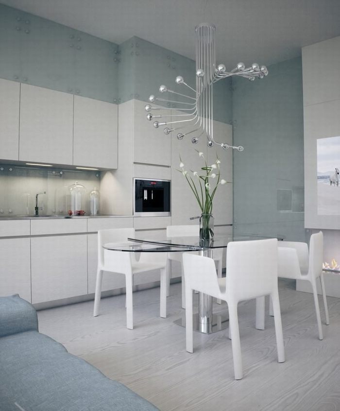 thiết kế căn hộ đẹp với gam màu trắng nhẹ nhàng 9