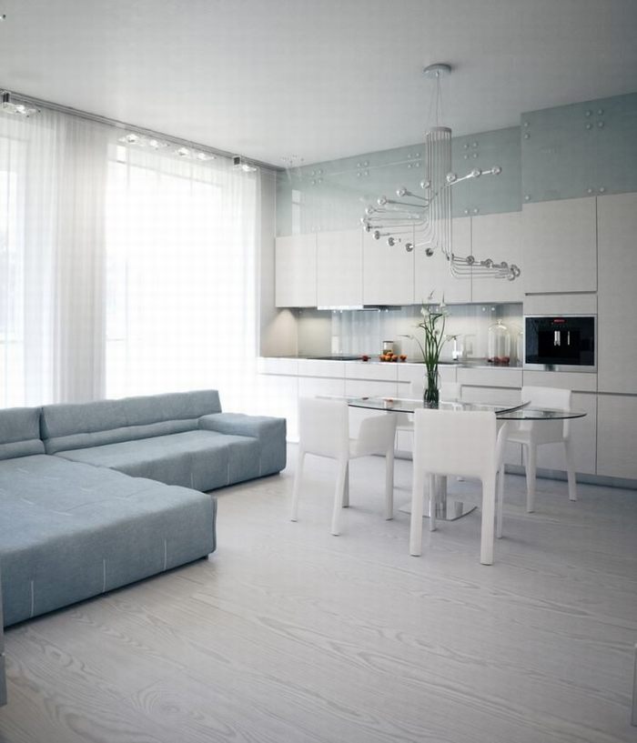 thiết kế căn hộ đẹp với gam màu trắng nhẹ nhàng 78