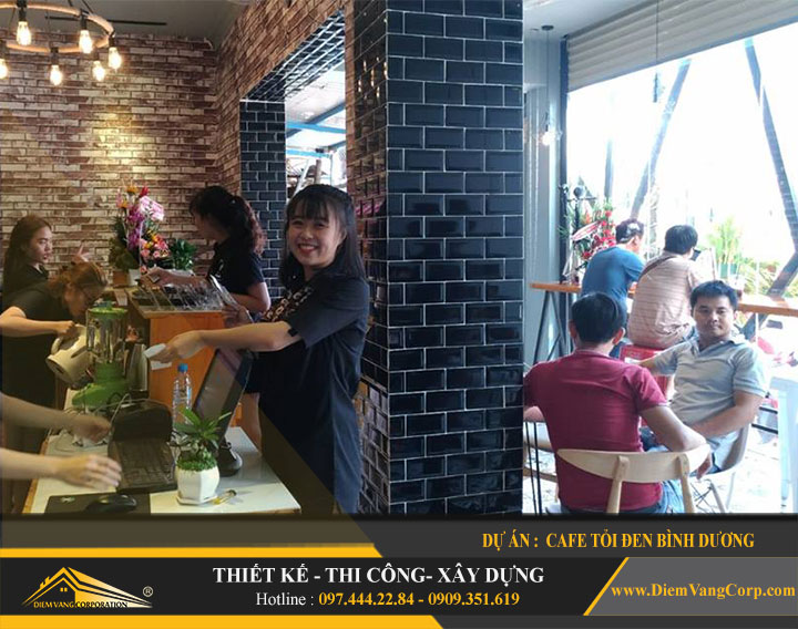 Dự án thiết kế quán Cafe Tỏi Đen-Thủ Dầu Một Bình Dương 17