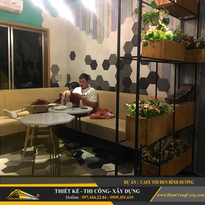 Dự án thiết kế quán Cafe Tỏi Đen-Thủ Dầu Một Bình Dương 19