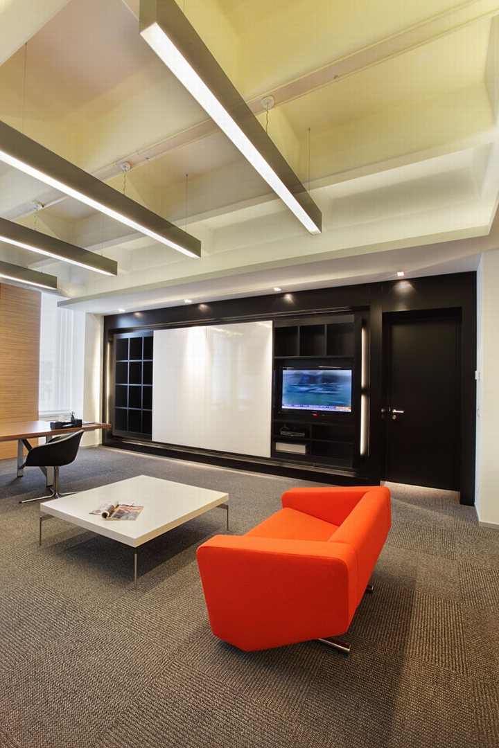 thiết kế bộ sofa hợp màu sắc văn phòng
