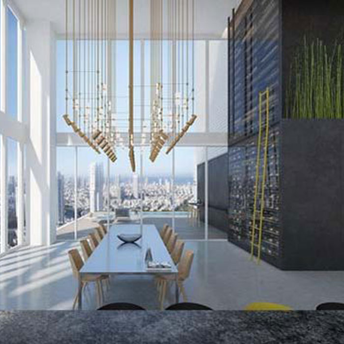Tham quan thiết kế Penthouse 3 tầng sang trọng với thiết kế ngập tràn ánh sáng