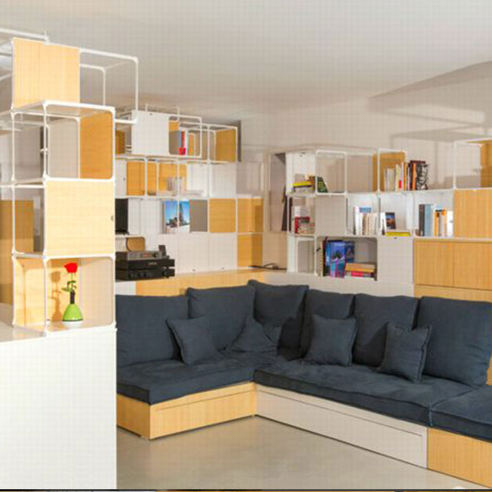 Ý tưởng thiết kế nội thất căn hộ mới lạ sáng tạo