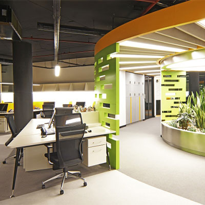 Thiết kế phòng làm việc được thiết kế độc đáo và hiện đại