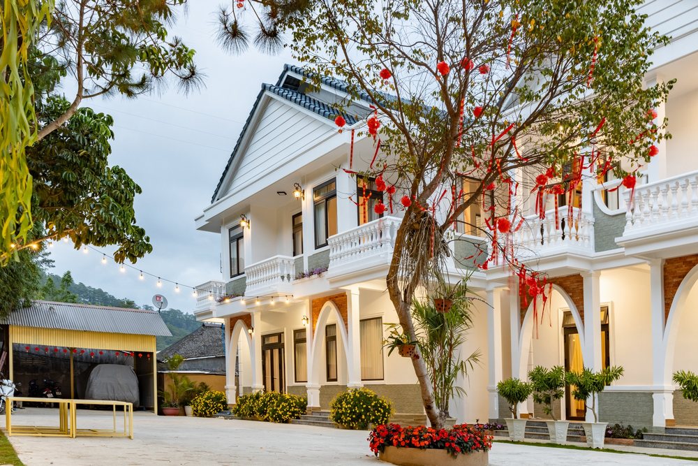 Thiết kế thi công Villa Homestay - Liên hệ : 0909351619  2