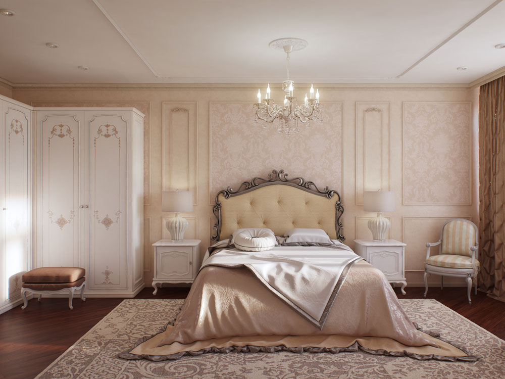 Thiết kế phòng ngủ theo phong cách cổ điển 34
