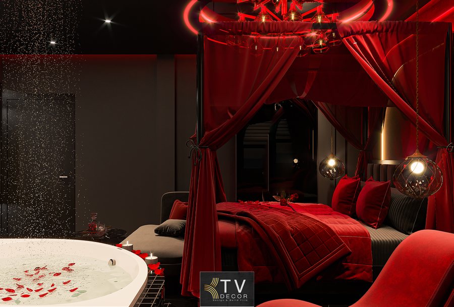 Không gian được tối ưu diện tích khoảng 35–40m², phù hợp cho mô hình khách sạn boutique hoặc khách sạn cao cấp trong đô thị.