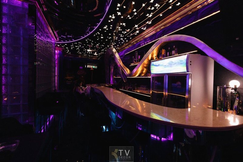 Lounge bar club KTV phong cách nghệ thuật ấn tượng  Phòng lounge bar club KTV riêng tư cao cấp 