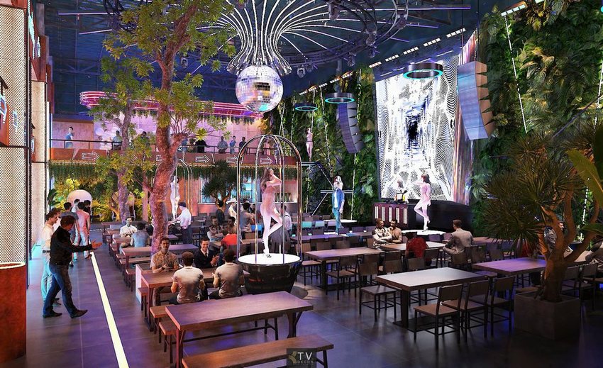Thiết Kế Thi Công Trọn Gói Beer Club & Beer Garden Chuyên Nghiệp với Không Gian Sân Khấu Mở – KTV DECOR