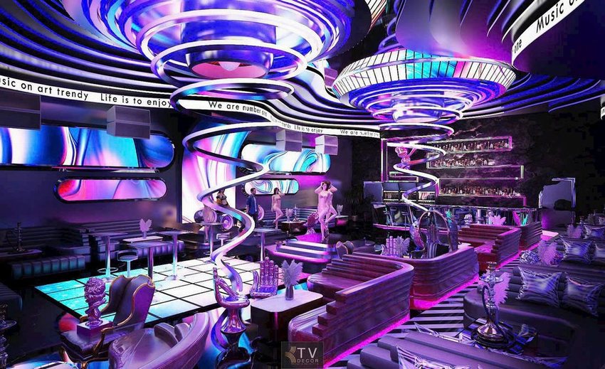 GPUG Nightlife Club – mẫu thiết kế thi công Nightlife sang trọng, đậm chất nghệ thuật