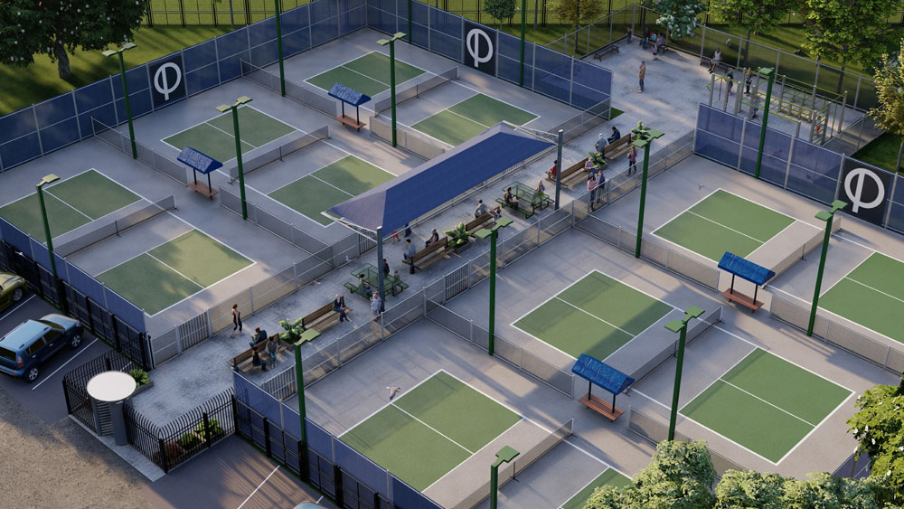 Thiết kế – Thi công – Setup sân Pickleball chuẩn quốc tế 2